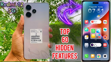 Redmi 12 5G/POCO M6 Pro 5GTips & Tricks🔥Top 60+ Hidden Features @princearko143