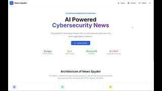 News Spyder - Web Scraper and processor using NLP.