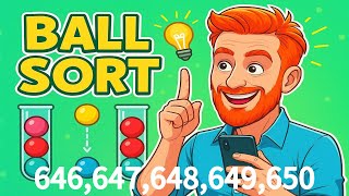 Ball Sort stage 646,647,648,649,650