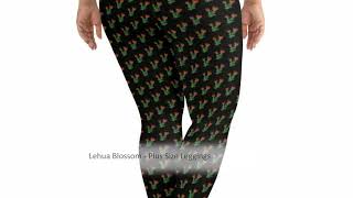 Lehua Blossom - Plus Size Leggings screenshot 5