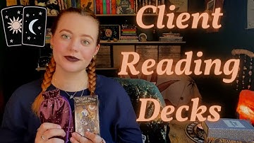 🪬 tarot/oracle decks I use for client readings 🪬