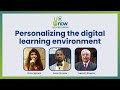 Personalizing the digital learning environment  vcnow executive education