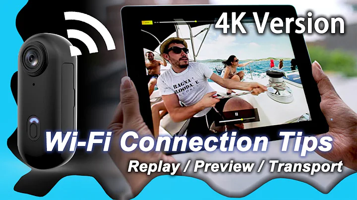 h88 4k mini body camera - Wi-Fi Connection Instruction #amazon #body camera