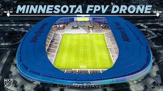 HOME OF THE WONDERWALL! FPV Drone Tour of Minnesota United’s Allianz Field