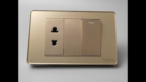 Công Tắc Đèn Ổ Cắm Âm Tường 1 Chiều và 2 Chiều Cao Cấp TENKO I Tenko.com.vn