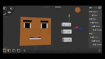 Rigging the MOUTH and EYEs in Prisma 3d App