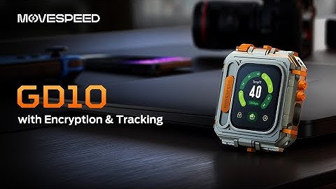 Now on Kickstarter: MOVE SPEED GD10: Portable SSD With TouchScreen & Tracking