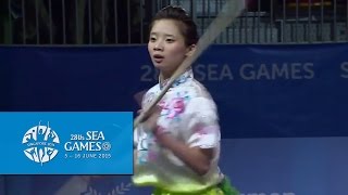 Wushu - Women's Optional Spear (Day 3) | 28th SEA Games Singapore 2015