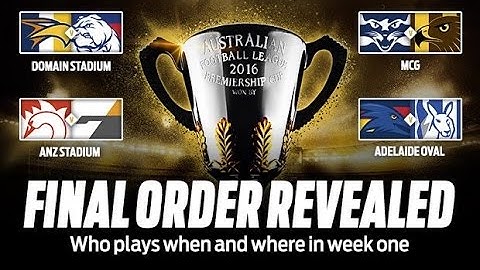 AFL finals week 1 predictions
