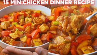 15 min Delicious Chicken Recipe For Dinner | Pakistani Chicken Jalfrezi