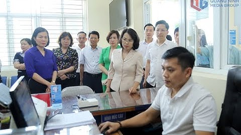 Phó Bí thư Thường trực Tỉnh ủy kiểm tra chuẩn bị vận hành thử nghiệm chính quyền 2 cấp tại Cẩm Phả