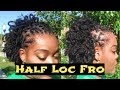 Loc Tutorial #1 | Half Loc Afro