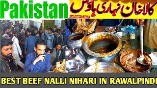 Famous Beef Nalli Nihari At Kartarpura Rawalpindi ❣️| Tawa Chicken Masala | Pakistani Street Food 🇵🇰