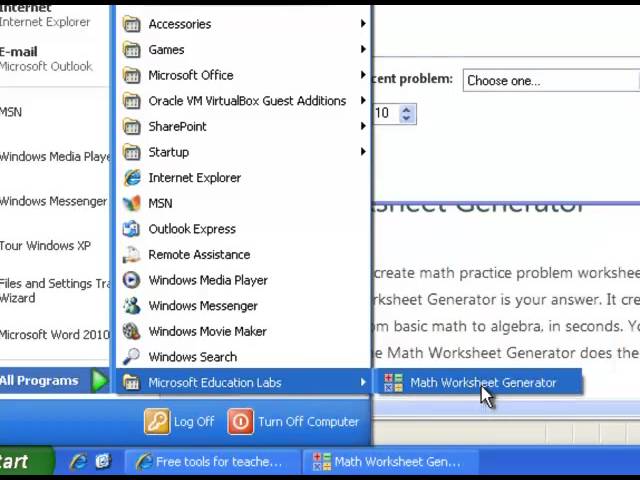 Microsoft Math Generator YouTube