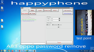 a83 oppo pattern remove by mrt test point