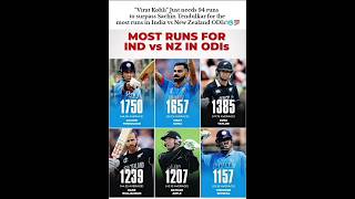 Virat is only 94 runs away from becoming the highest run-getter in this rivalry🚀#viratkohli#indvsnz