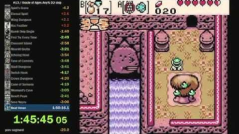 HUGE FAIL - Oracle of Ages failed run