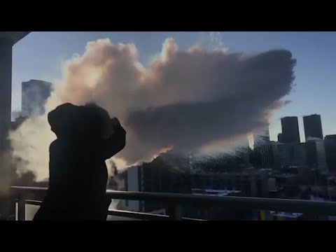 Watch: Boiling water turn into Ice amid Polar Vortex in US