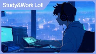Super efficient night lofi music | A playlist lofi for study, relax, stress relief