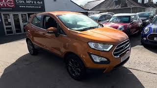 Ford EcoSport 1.0T EcoBoost Zetec Euro 6 (s/s) 5dr