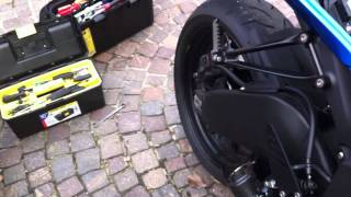 Sound Kawasaki Ninja Zx6r 2009-2011 25 Kw 34 cv Senza Terminale Without Slip On Exhaust