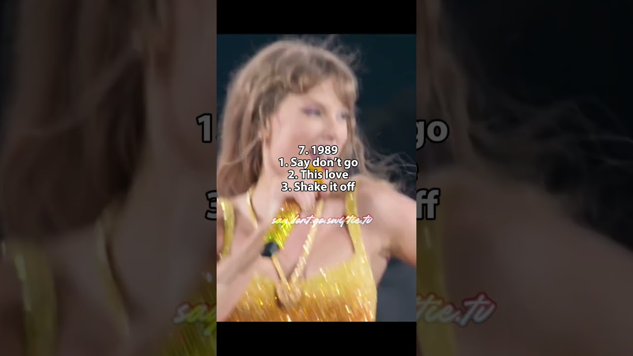 Taylor swift album ranking