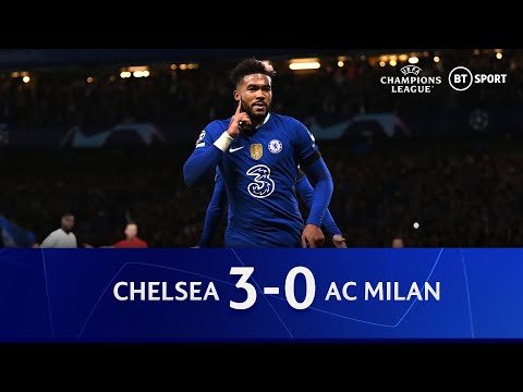 Chelsea v ac milan (3-0) | graham potter working his magic already | champions league highlights