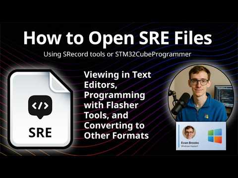 How to Open SRE Files (Motorola S-Record)