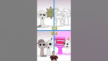 Sprunki 4 Phase chororus sings in twos | 4 Videos Combined into One!