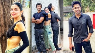 Yaariyan 2 Film Promoting Divya Khosla Kumar, Bhelpuri, & Meezaan Jafri Spotted At T-Series Andheri