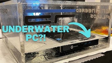 This PC lives underwater! - Single Phase Immersion Cooling