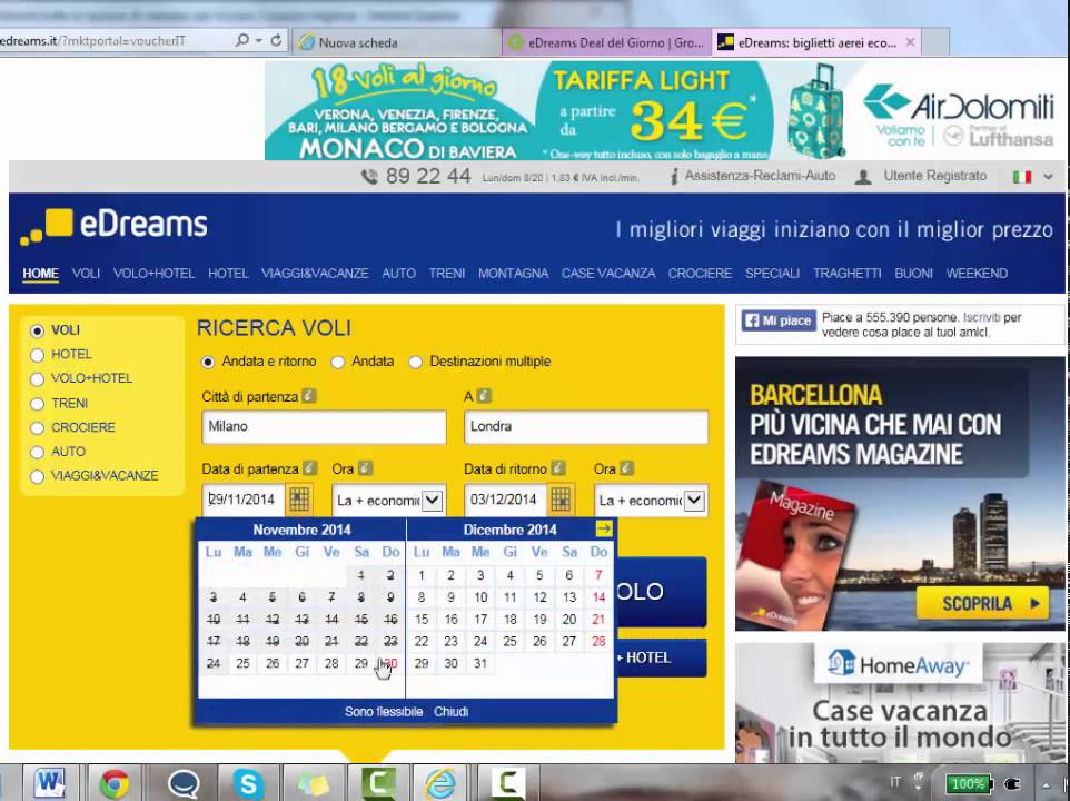 Tutorial Come Utilizzare Il Codice Sconto Edreams Acquistato Su