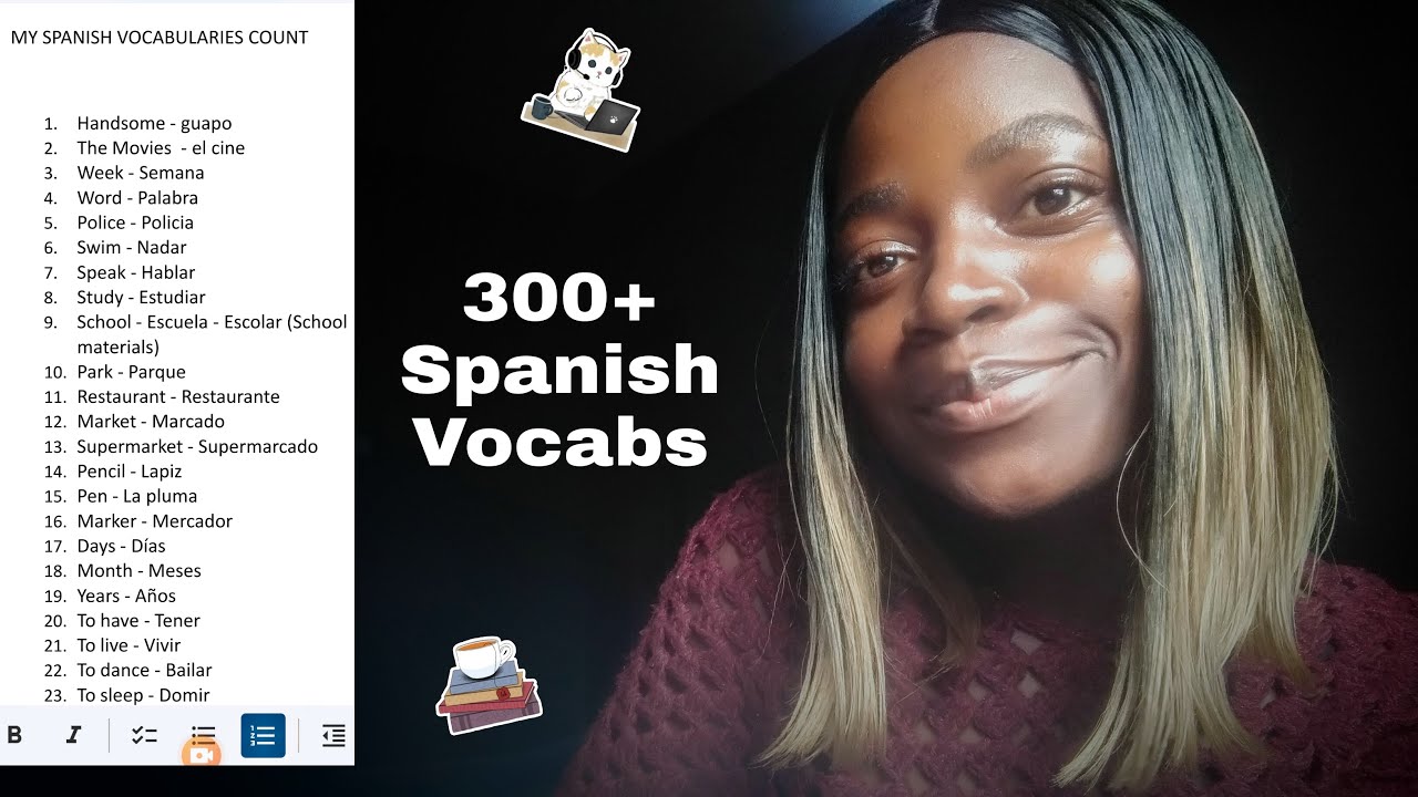 Spanish Vocabulary Digitally Writing My Spanish Vocabularies Learning Spanish Dura Learns