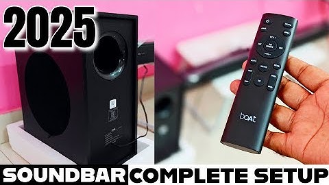 Ultimate Dolby Experience 🎶 | Boat 2000D Soundbar Full Setup & Test