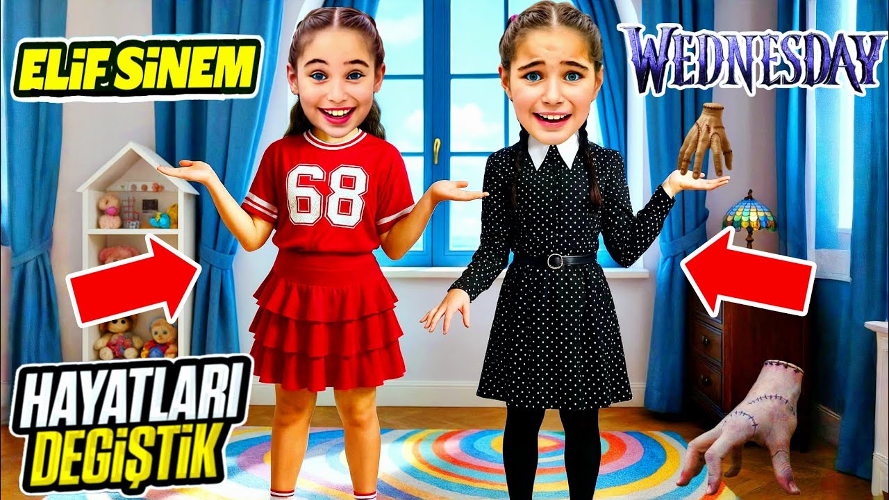 ELİF SİNEM WEDNESDAY DÖNÜŞTÜ ‼️ ANNEM ÇILDIRDI ELİFİ İSTEDİ !! 