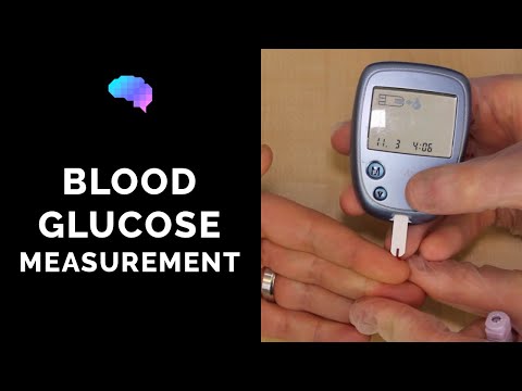 Blood glucose measurement - OSCE Guide