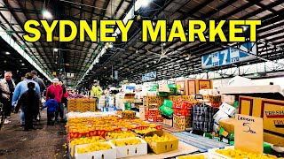 Sydney Australia Walking Tour - Largest Fresh Produce Market | 4k