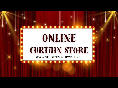Online Curtain Store built using PHP and MySQL