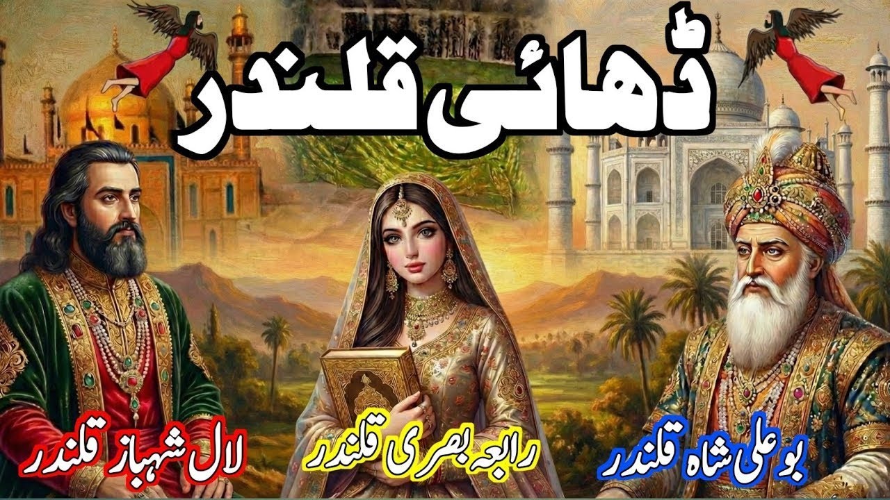 Complete History of Dhai Qalandar || Hazrat Lal Shahbaz Qalandar || Bu Qalandar ||Rabia Basri Qalndr
