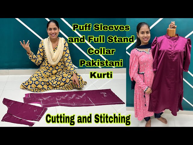 Get Mandarin Collar Detail Solid Straight Kurti at ₹ 2450 | LBB Shop