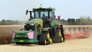 John Deere 8Rx 410 With Kuhn 9F Multi-Leader Xt Plough