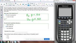 MAT130/131: Chapter 9 - Hypothesis test of Proportions