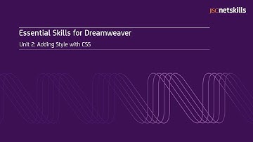 Dreamweaver: CSS for Style