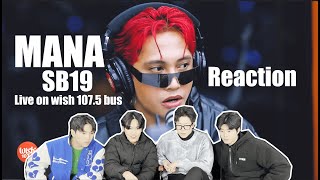 (ENG SUB)🇵🇭Korean React To SB19 - 'MANA' Live on Wish Bus Video