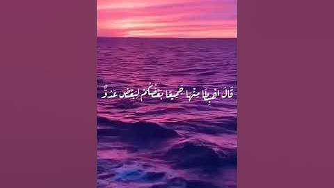 ( وَمَنْ أَعْرَضَ عَن ذِكْرِي فَإِنَّ لَهُ مَعِيشَةً ضَنكًا ) تلاوة رائعة للشيخ إدريس أبكر ⁦🌧️⁩