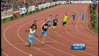 400m Men&#39;s - IAAF World Challenge Zagreb 2016 HD