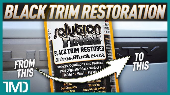 Solution Finish Black Trim Restorer - 12 oz. - Skys The Limit Car Care