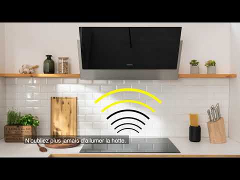 Hotte Zanussi avec connexion Wifi à la taque de cuisson