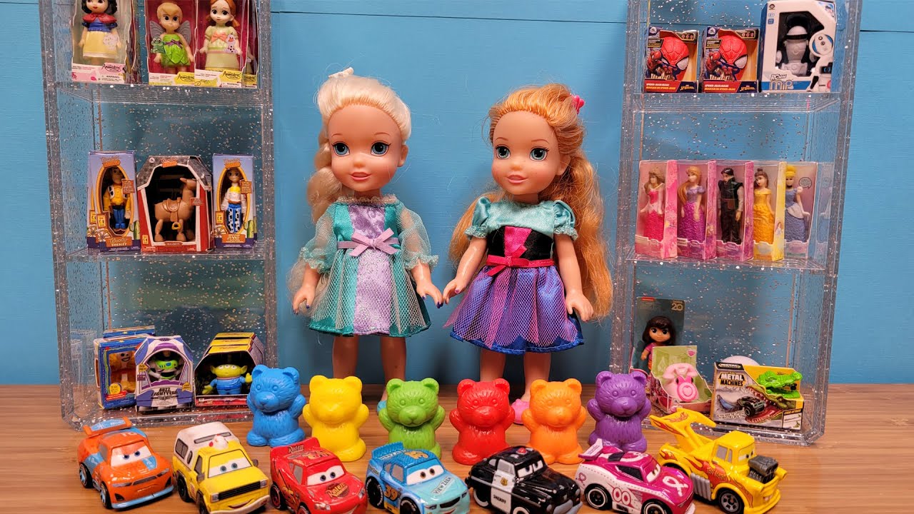 Shopping for Benjamin ! Elsa & Anna toddlers – toy store