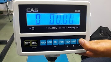 1-3 HB-Calib-Cách Cal Tổ Hợp Phím- Cân Bàn CAS